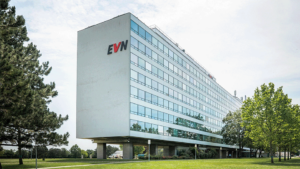 Image of the EVN HQ building