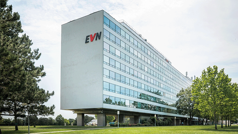 Image of the EVN HQ building