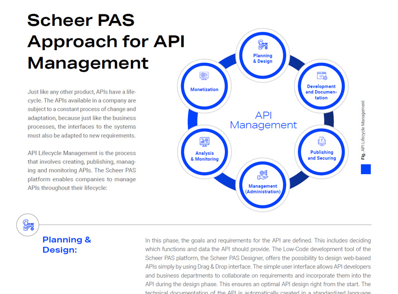 Scheer PAS API Management Whitepaper 4
