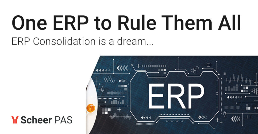 One ERP to Rule Them All?
