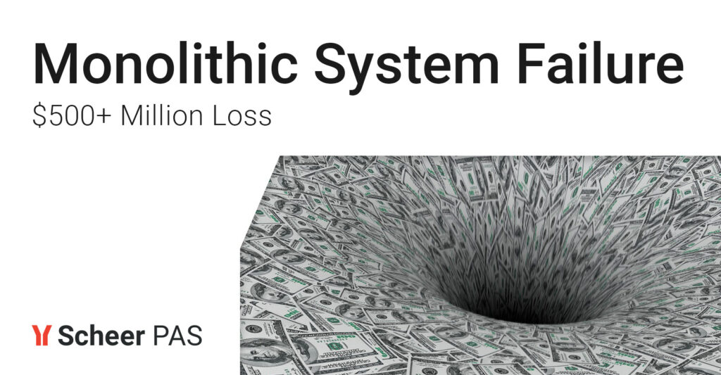 Scheer PAS Monolithic system fails