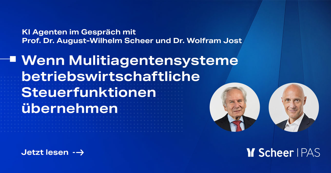 AI Agents in Conversation with Prof. Dr. August-Wilhelm Scheer and Dr. Wolfram Jost