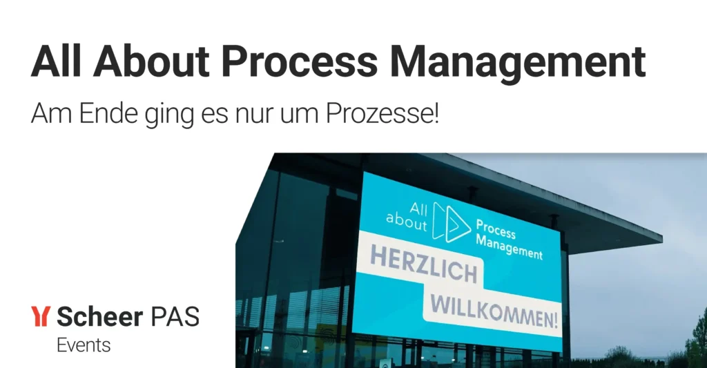 Scheer PAS All About Process Management 2025 - Image Header