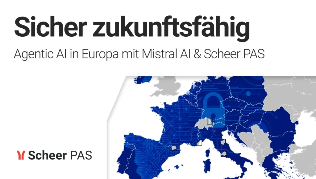Scheer PAS Mistral AI support EU Regulations Agentic - Header