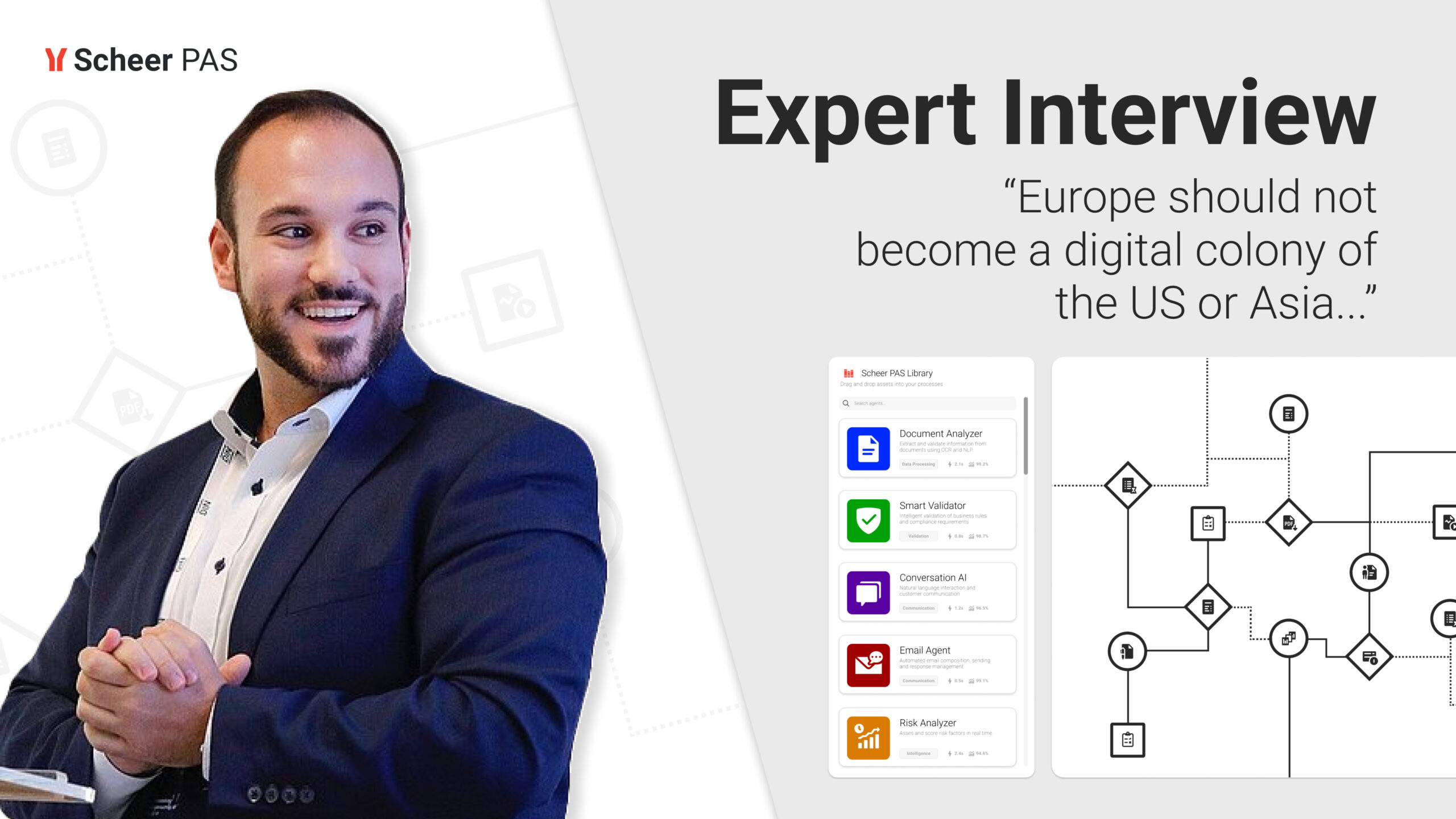 Experteninterview zur digitalen Souveränität Europas mit Sharam Dadashnia