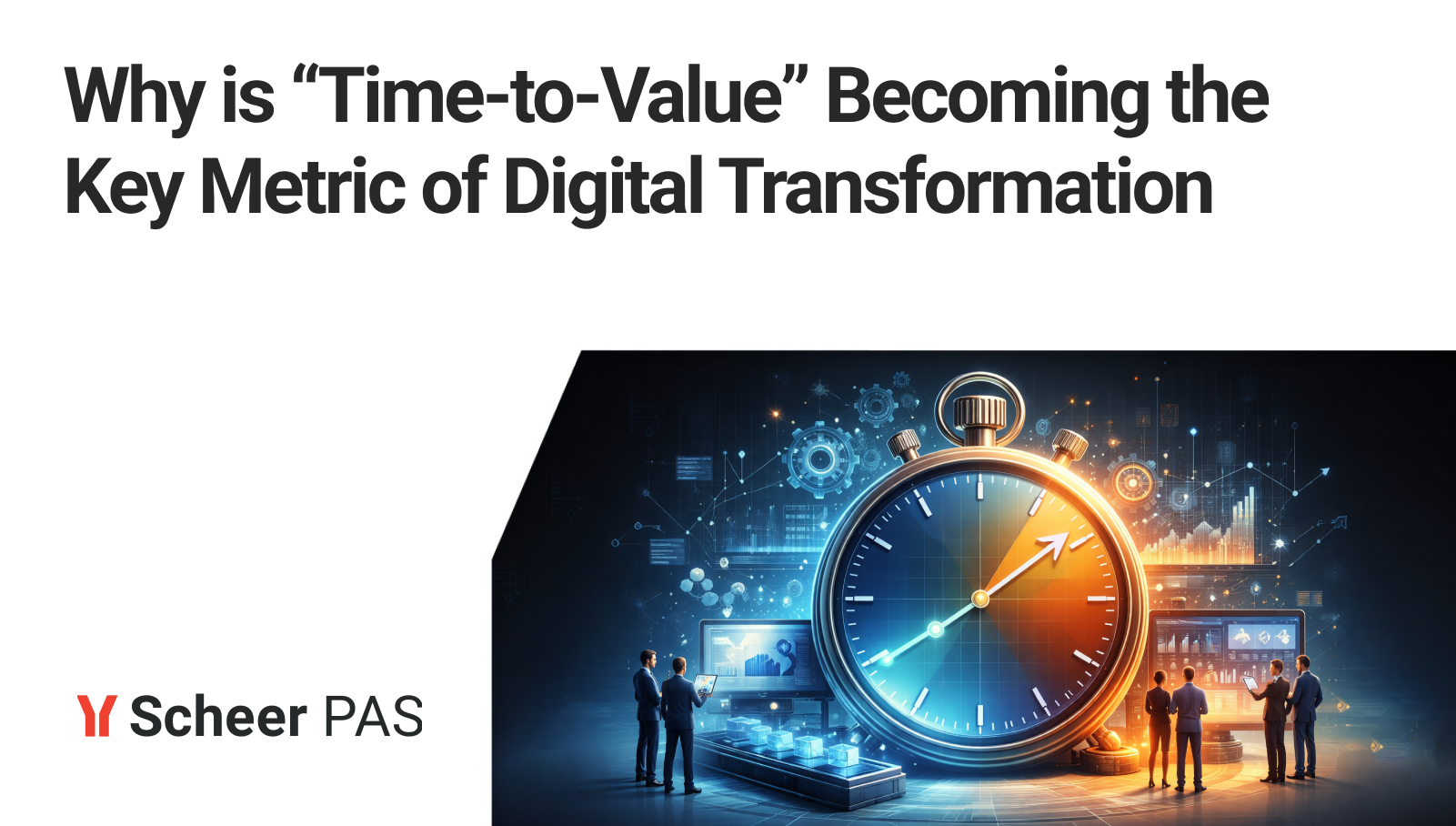 Time-to-Vlaue fur der digitalen Transformation - Header