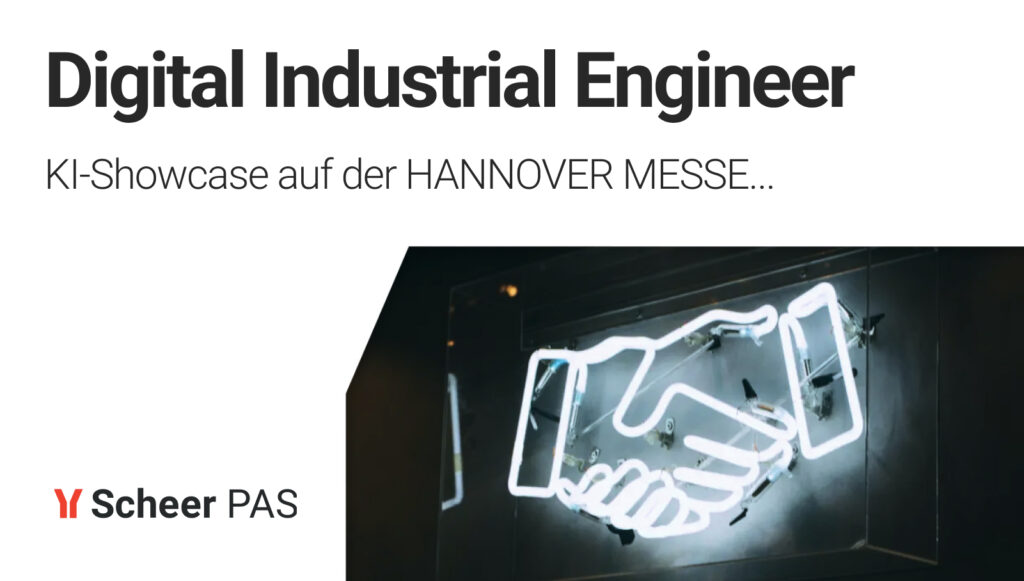 Scheer PAS KI-Showcase auf der HANNOVER MESSE - Header