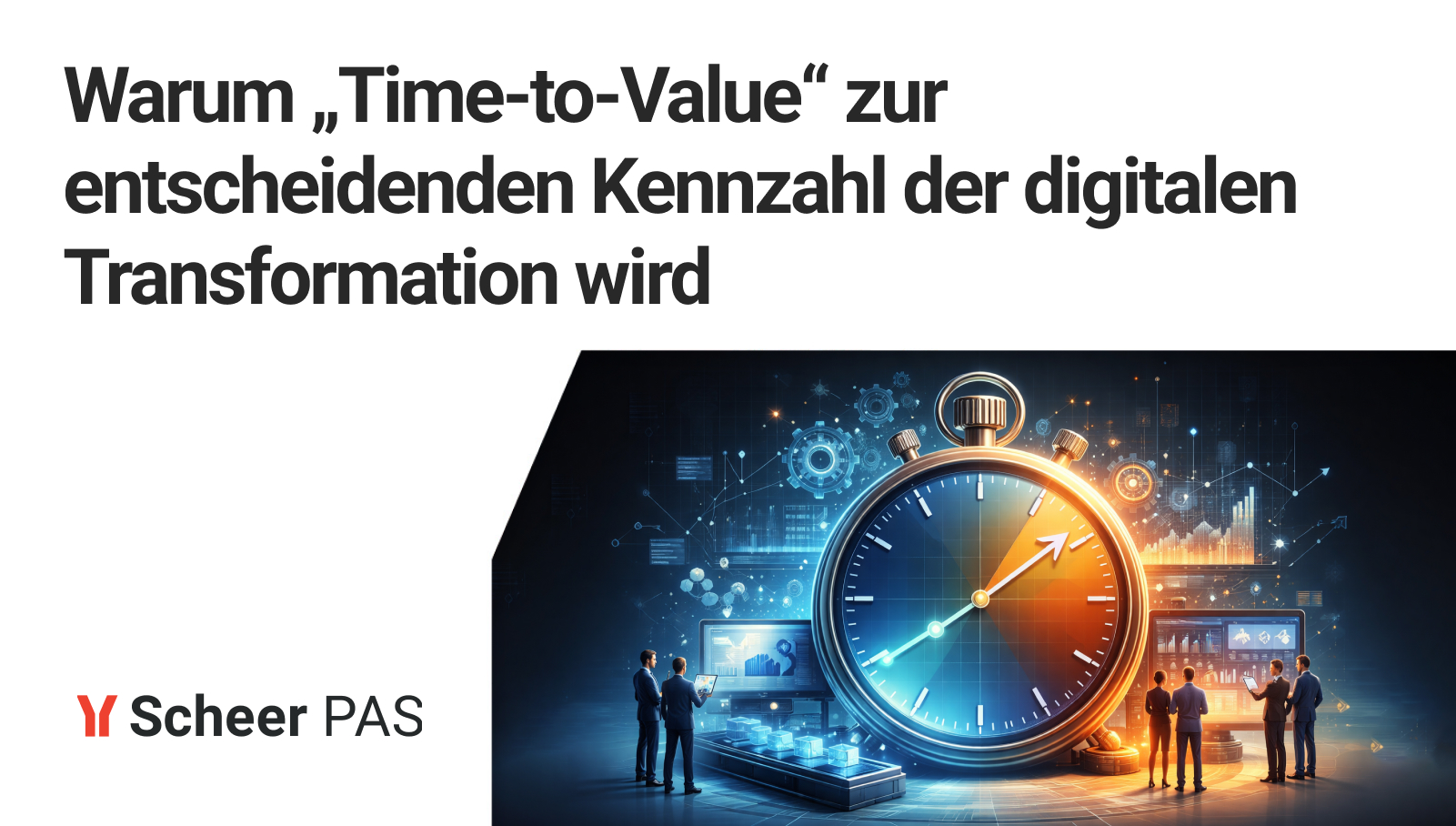 Time-to-Vlaue fur der digitalen Transformation - Header